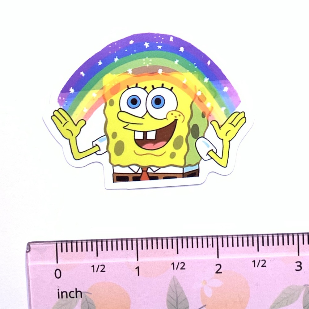 SpongeBob Vinyl Sticker - Picture 2 of 2